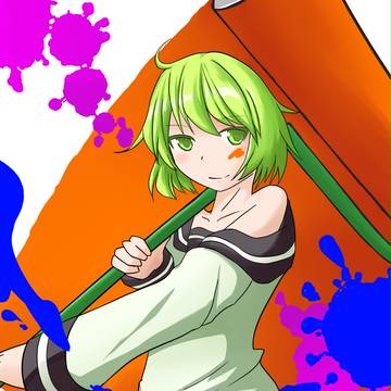 ダブちゃん　スプラトゥーンごっご