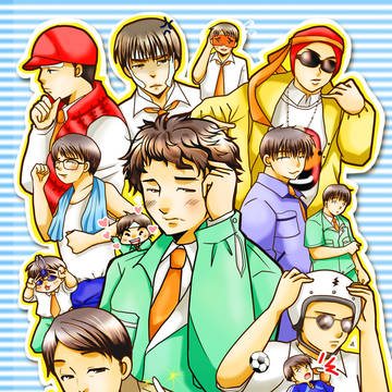 課長とゲーム系イラストごちゃまぜ