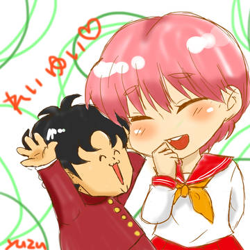 零さんと唯ちゃん(ラクガキ～）