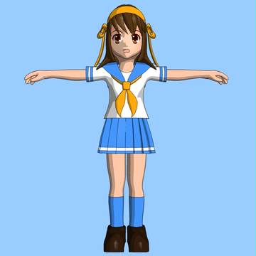 初めて作ったセーラー服