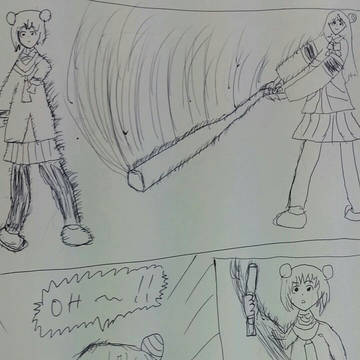 あかりとカレン