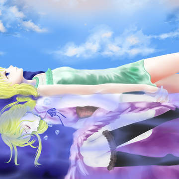 水中少女