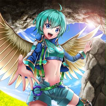 【仕事絵】神界のヴァルキリー 女神 ゼピュロス