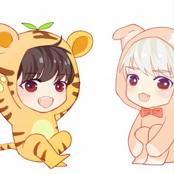 tiger taem &bunny hyun