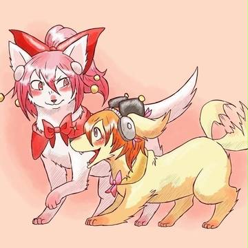 【擬獣化注意】わぅわぅ