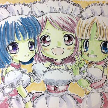 どわこ三姉妹