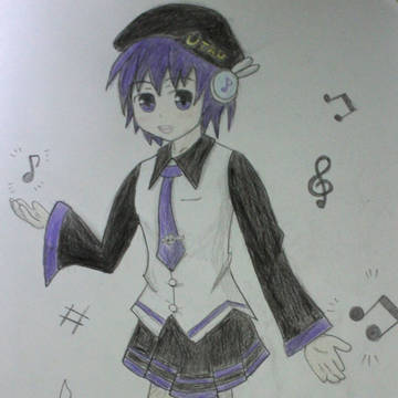 デフォ子（手描き）