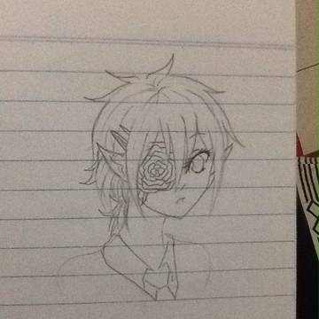 I just draw my OC in Harry!!!