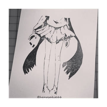 【消しゴムはんこ】楯山文乃