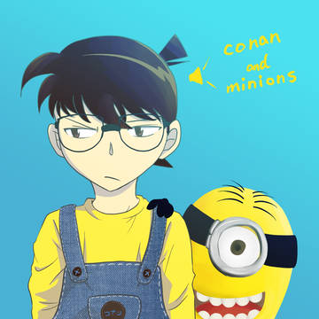 Conan and minons