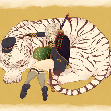 蛍丸と白虎