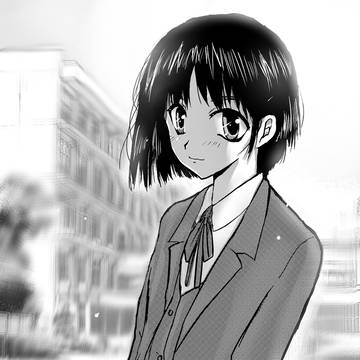 麻子ちゃん　塗りを変えてみた