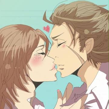 (腐)　kiss me!!　(小×政)