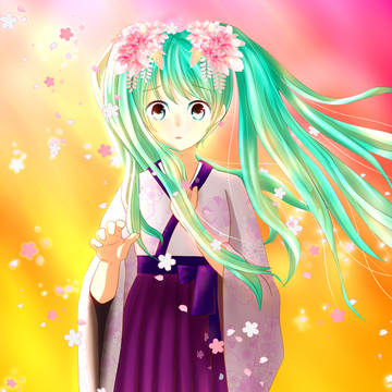 ミクちゃん　GUMIちゃん