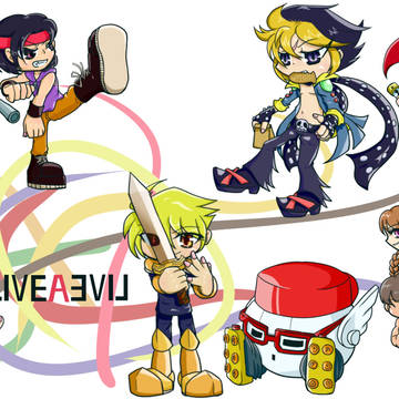 LIVE A LIVEデフォルメ