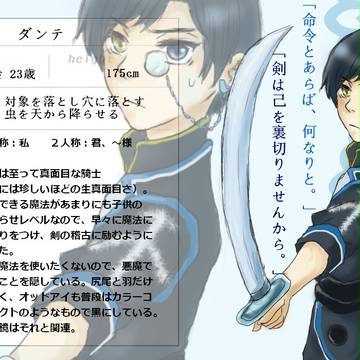 【騎士姫】　ダンテ　【騎士】