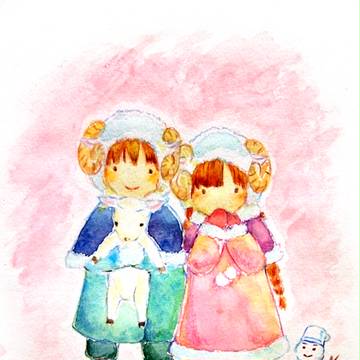 年賀イラスト(未年)