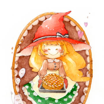魔女のキッチン//アップルパイ