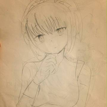 コミケ表紙ラフ