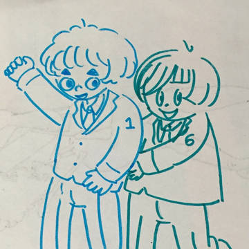 擬人化きかんしゃらくがき