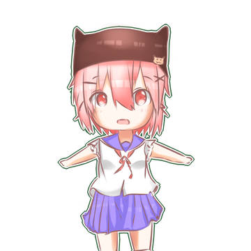 「がっこうぐらし」ゆきちゃん
