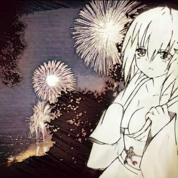 和服ルナサ(背景ありver)