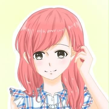 創作女の子
