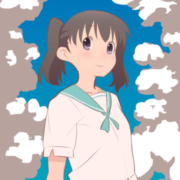 空に浮かぶひなた