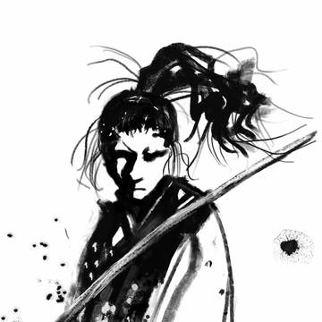 浪人 （模写練習）