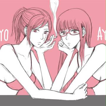 つくよちゃんとあやめちゃん