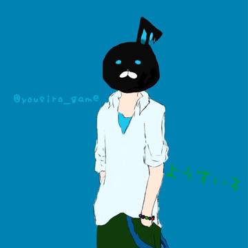 黒うさぎ