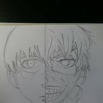 下描き終了!!