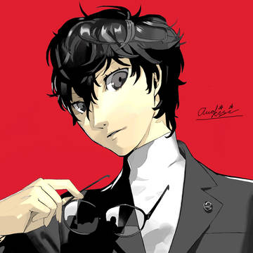 ペルソナ5主人公描いてみた！