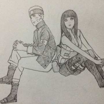 NARUTO and HINATA