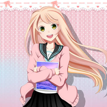 ピンクの女の子