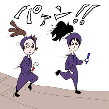 六年生の早朝レース