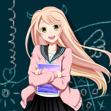 ピンクの女の子 ２