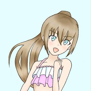 最新の水着熊野さん