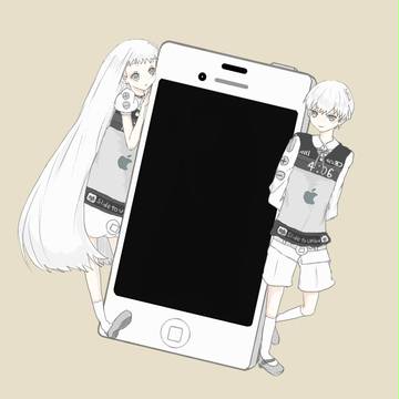 iPhone white