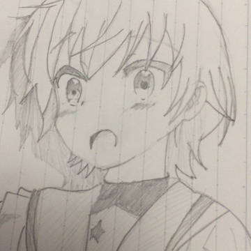みーくん模写（アニメOP