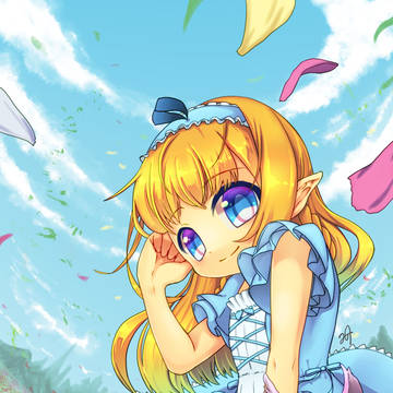 エルフの少女