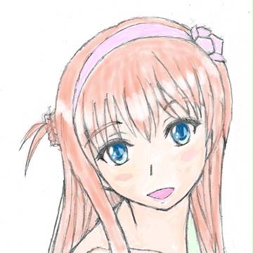らくがき、アリシアさん。
