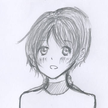 ショートカットの女の子