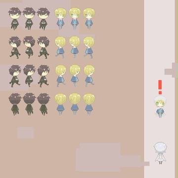 刀剣乱舞の二次創作ゲームつくってます。７