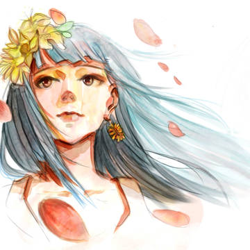水彩不是很会...