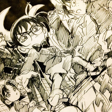 コナン落書き