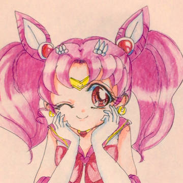 アナログ塗り集女の子