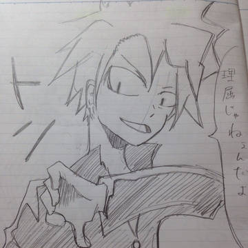 鮫島先輩を描いてみた