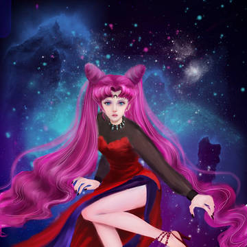 sailor moon black lady