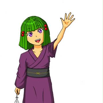 【オリキャラ】三刀のえる【パッケージ企画投稿用】